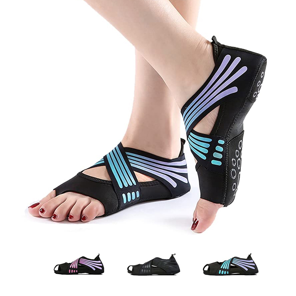 Pilates Yoga Combo - 1Pair Non Slip Yoga Socks with
