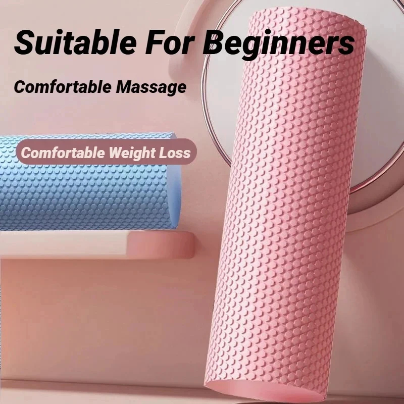 Pilates Yoga Home Workout - Hexagonal EVA Foam Yoga Roller, 10cm