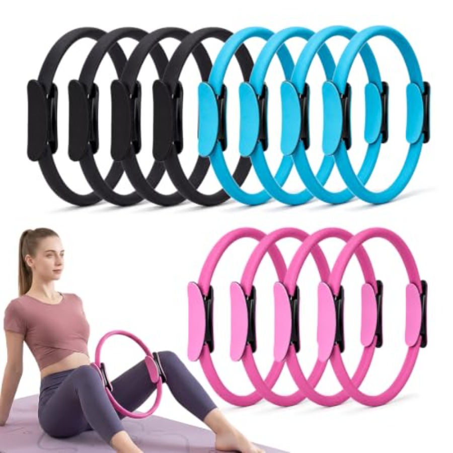 Pilates Ring Magic - Home gym Pilates ring accessories set:
