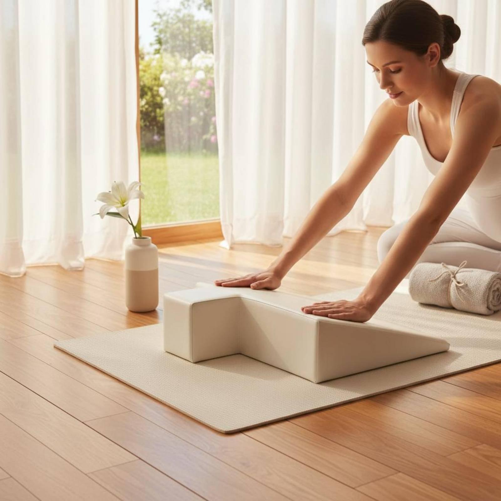Pilates & Yoga Training Center - Maternity Support Cushion Dense Foam Exercise