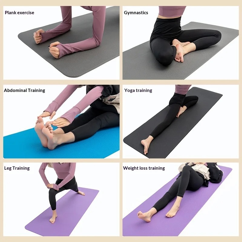 Extra Thick Non Slip Yoga Mat  - Pilates Yoga Mat review and price