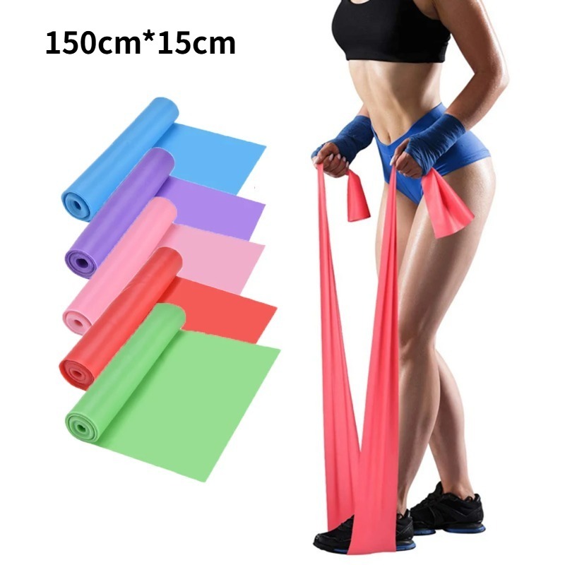 Natural Latex Resistance Bands - Pilates Yoga Home Workout review and price