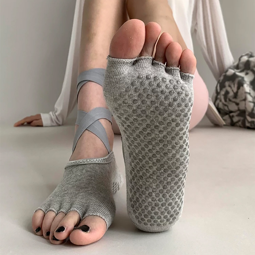 Women Tied Pilates Yoga Toe So - Pilates Yoga Hose review and price