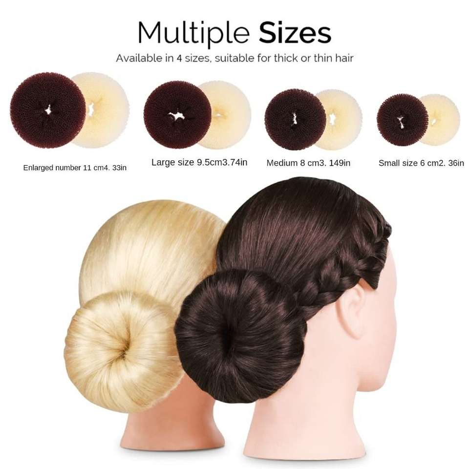 4pcs Women Hair Bun Maker Set  - Pilates Ring Magic review and price