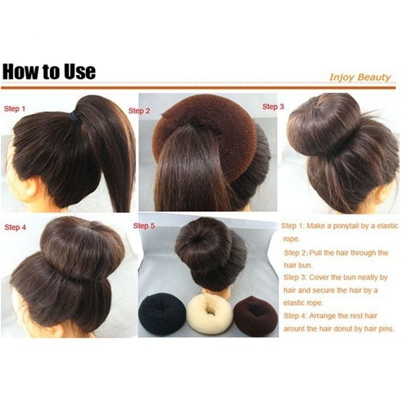 4pcs Women Hair Bun Maker Set  - Pilates Ring Magic review and price