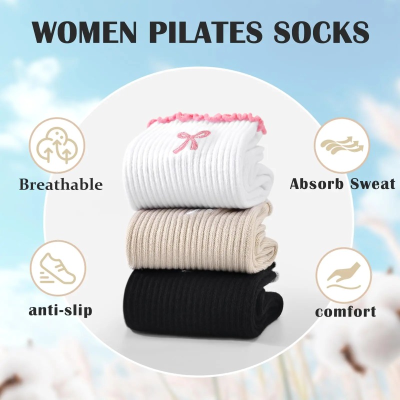 Professional Yoga Socks, Cotto - Pilates & Yoga Training Center review and price