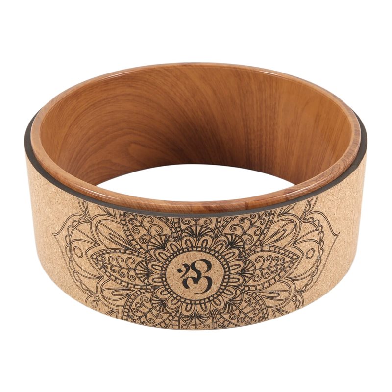 Cork Yoga Wheel For Yoga Poses - Yoga Wheel Dharma review and price