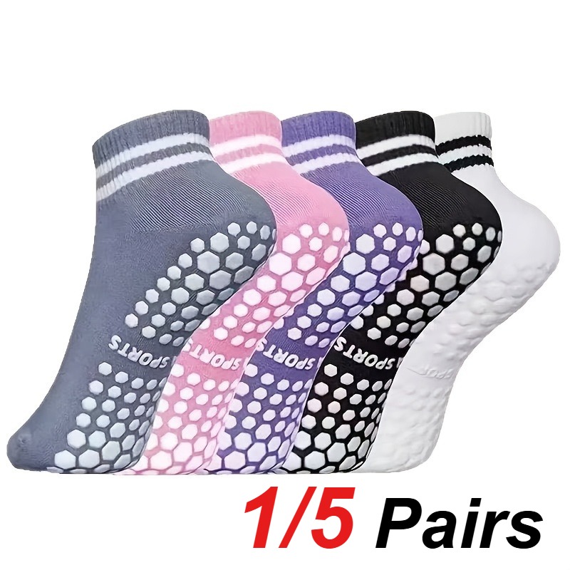 1/5 Pair Women's Silicone Anti - Pilates & Yoga Training Center review and price
