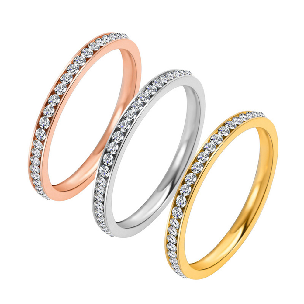2mm Iced Out Cubic Zirconia Ri - Pilates Ring Magic review and price