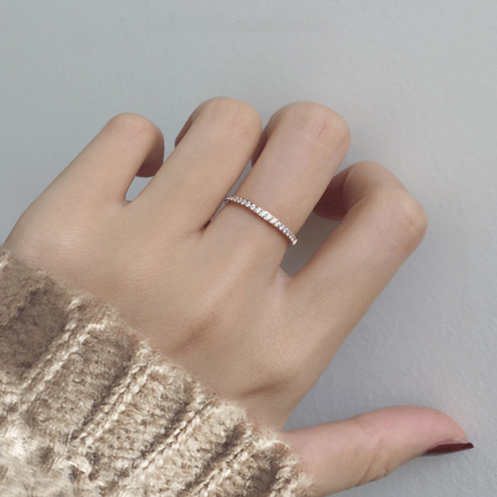 2mm Iced Out Cubic Zirconia Ri - Pilates Ring Magic review and price