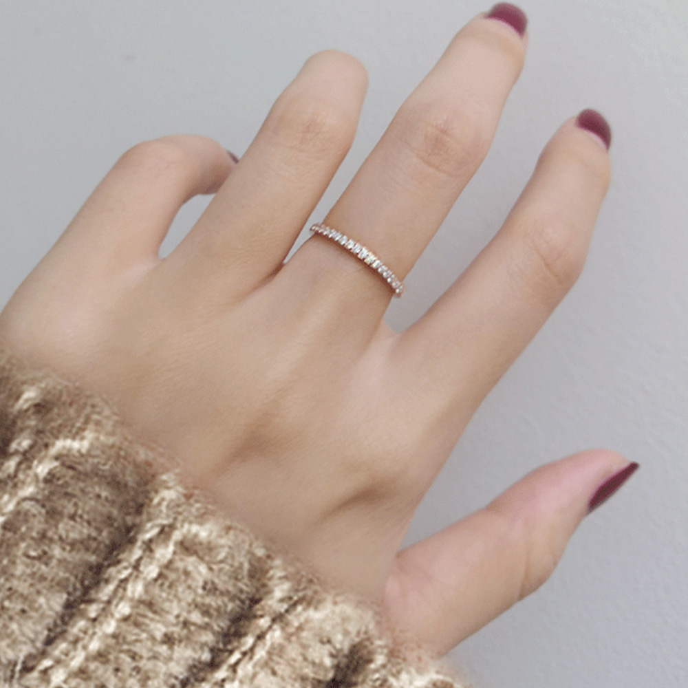 2mm Iced Out Cubic Zirconia Ri - Pilates Ring Magic review and price