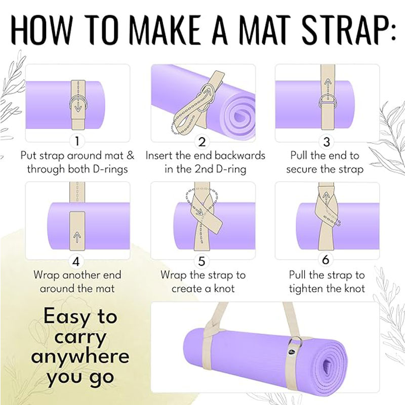 Adjustable Non Slip Strap, Sui - Pilates Yoga Mat review and price