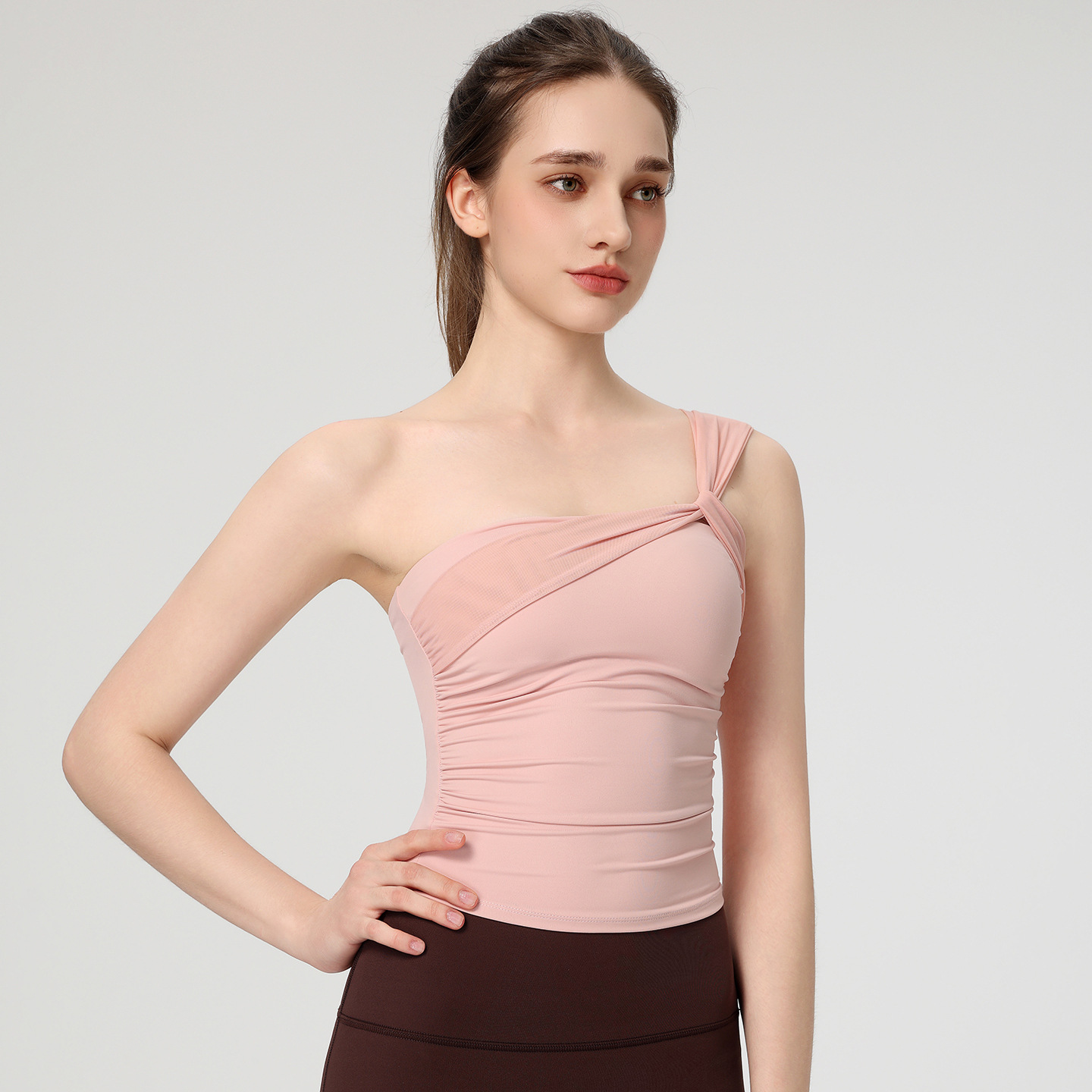 Women's Sexy Sloping Shoulder  - Pilates Yoga Hose review and price