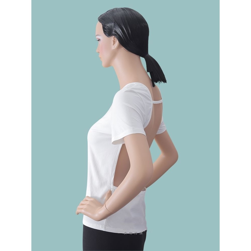 Sexy Backless Short Sleeve Yog - Pilates Yoga Hot review and price