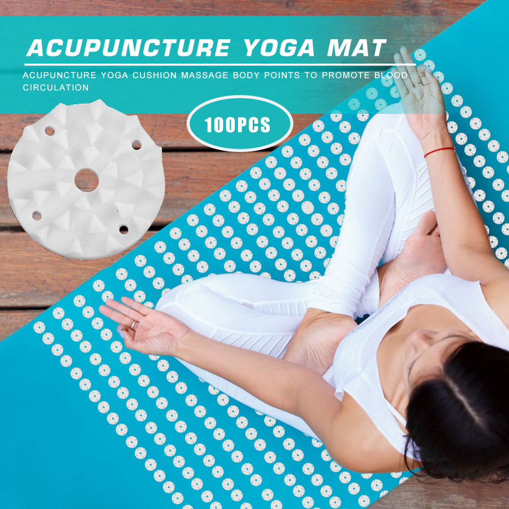100pcs/set Lotus Acupressure Y - Pilates Yoga Mat review and price