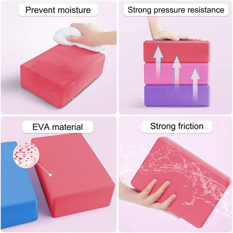Yoga Building Blocks Cubes Pil - Pilates Yoga Mat review and price