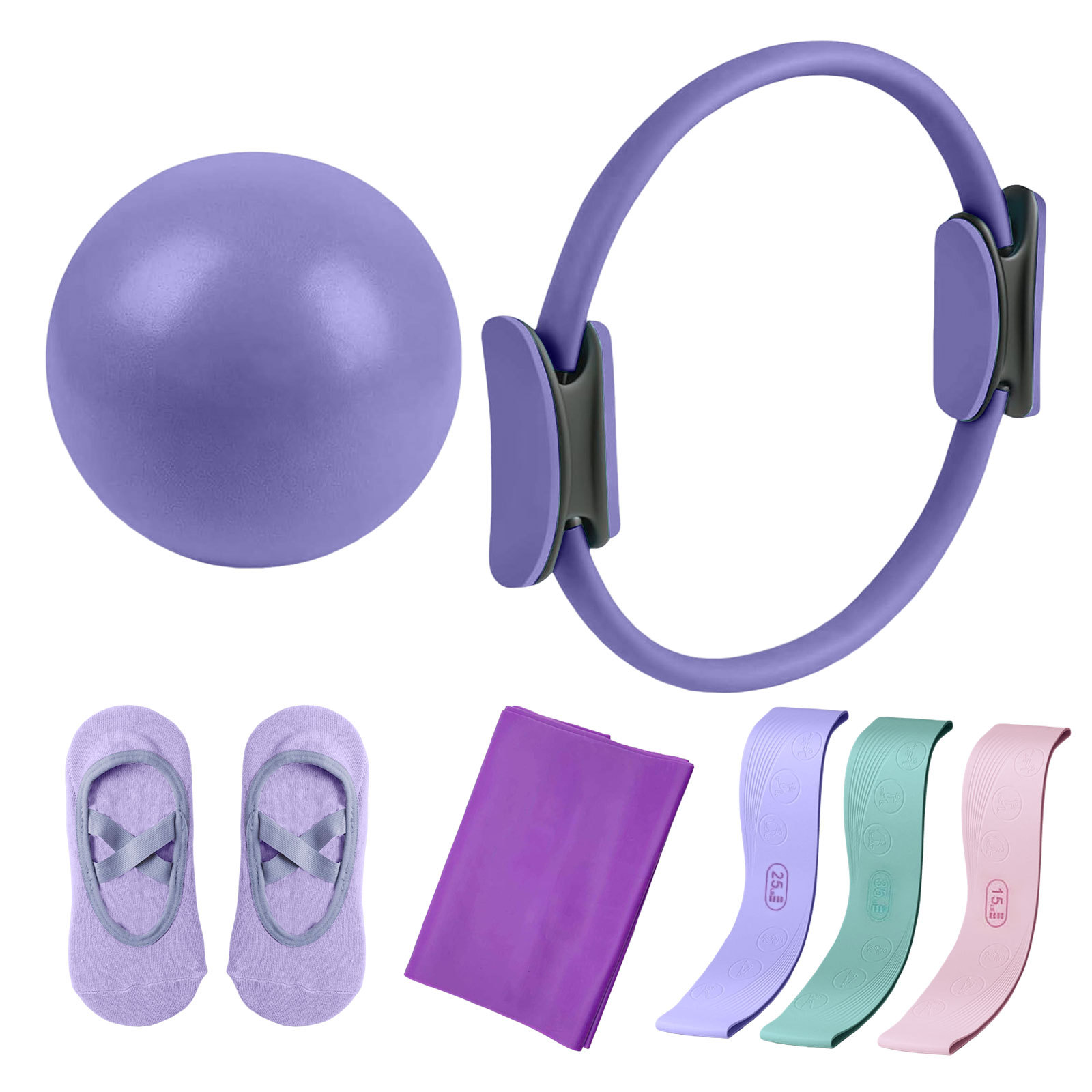 Pilates Circle Resistance Band - Pilates Yoga Combined review and price