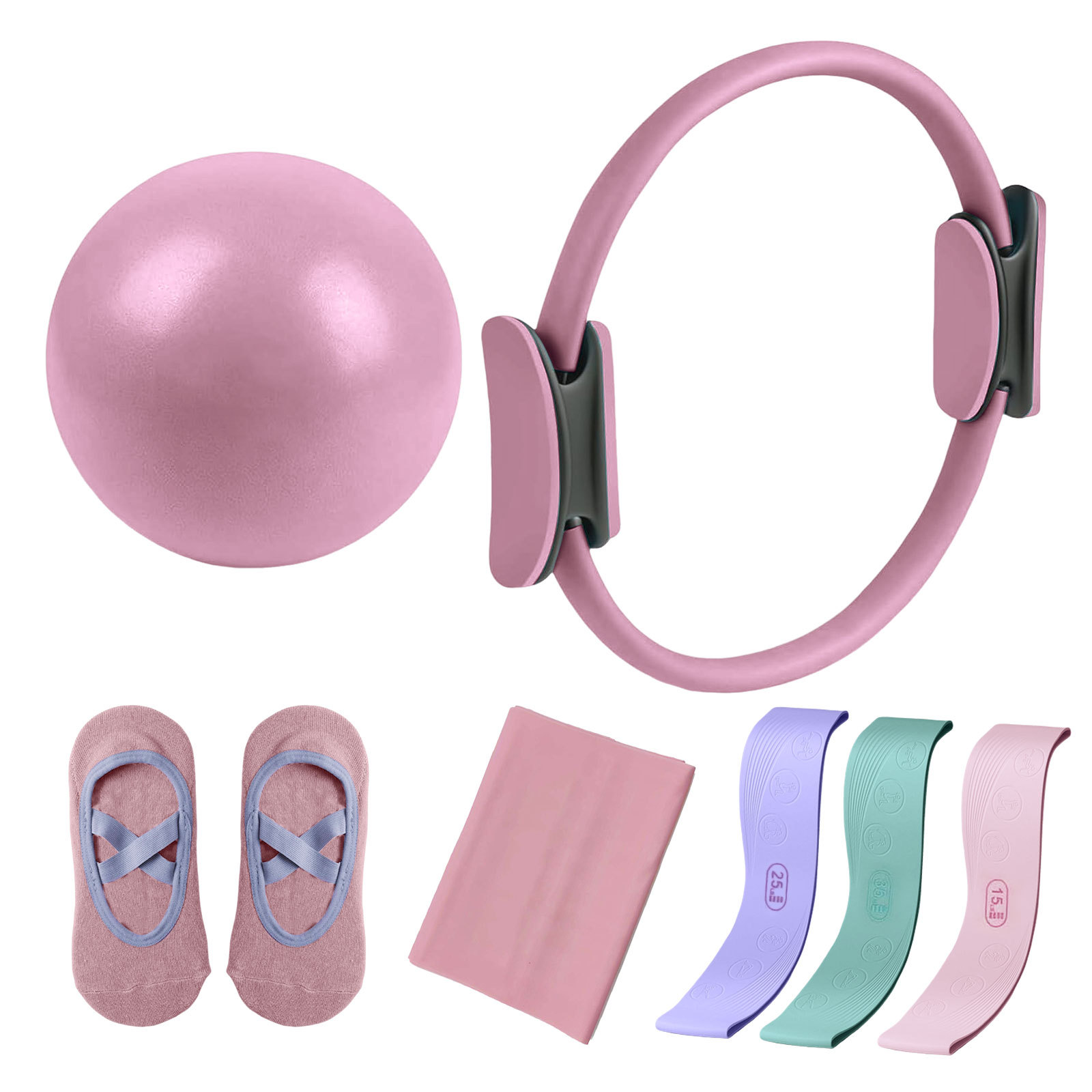 Pilates Circle Resistance Band - Pilates Yoga Combined review and price